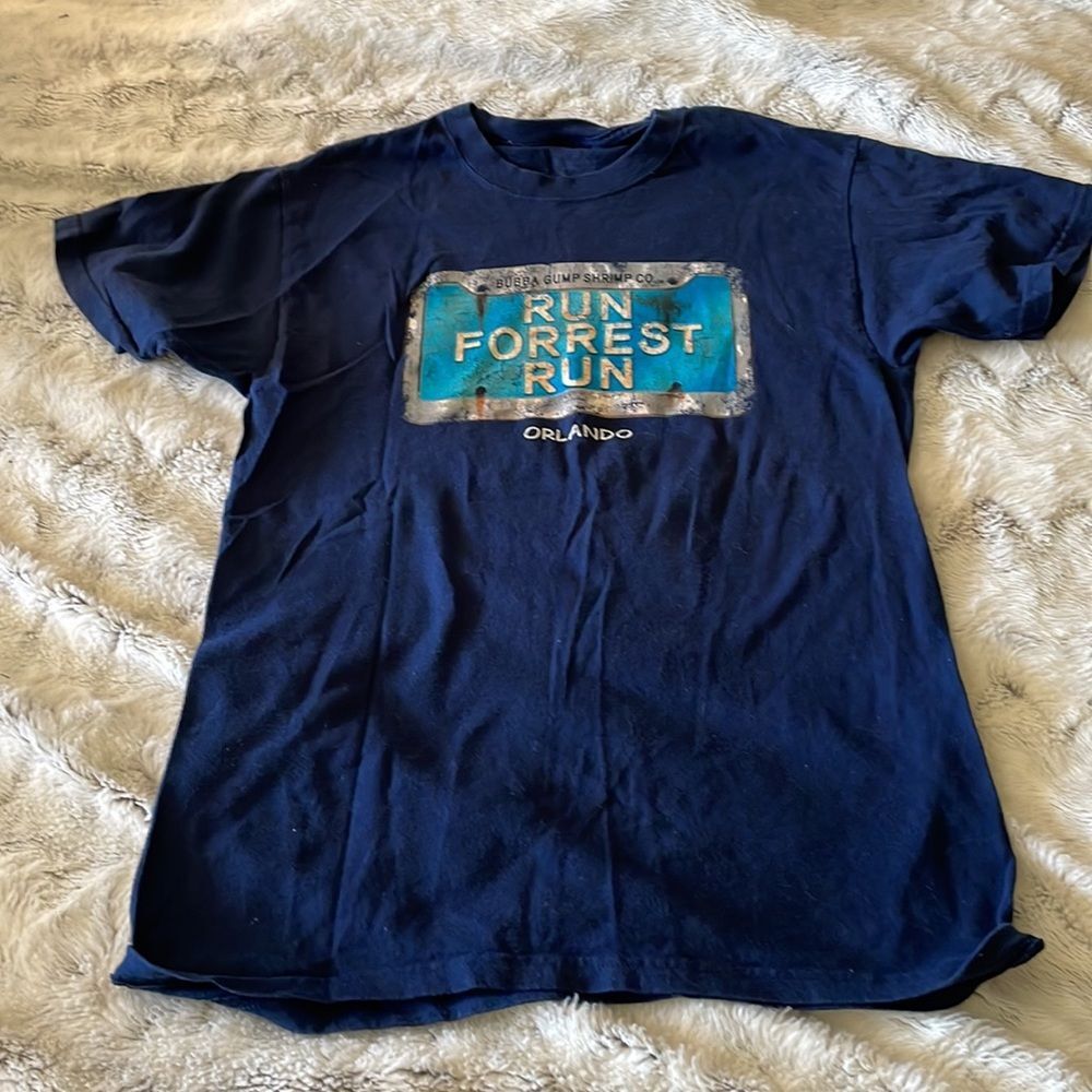 Bubba Gump Shrimp Orlando Florida tshirt s forest gump movie vintage graphic tee